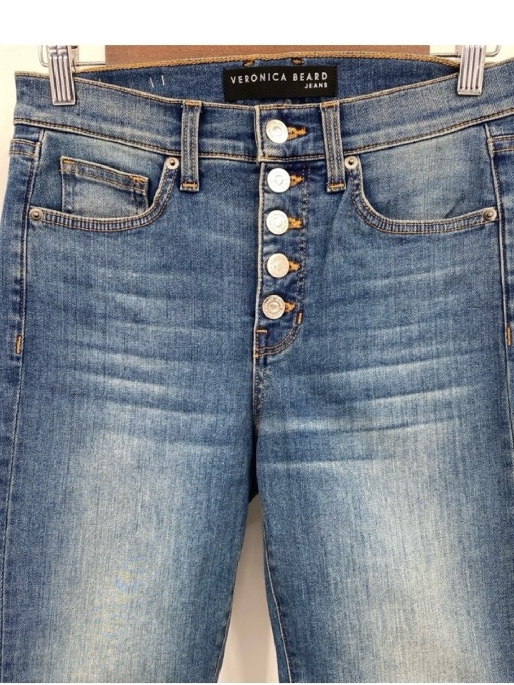 Veronica Beard Carolyn High Rise Dolphin Jeans
Hem 27 - Picture 5 of 14